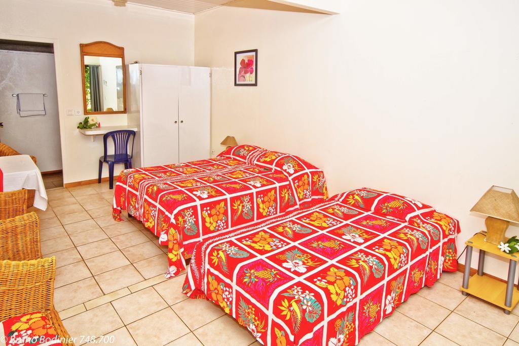Pension Fare Maeva Huahine Rum bild